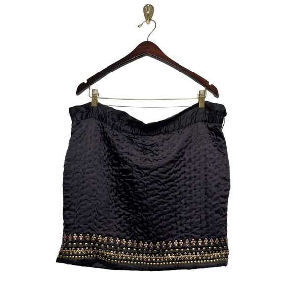 ULLA JOHNSON Shaia Skirt Black - Picture 4 of 9